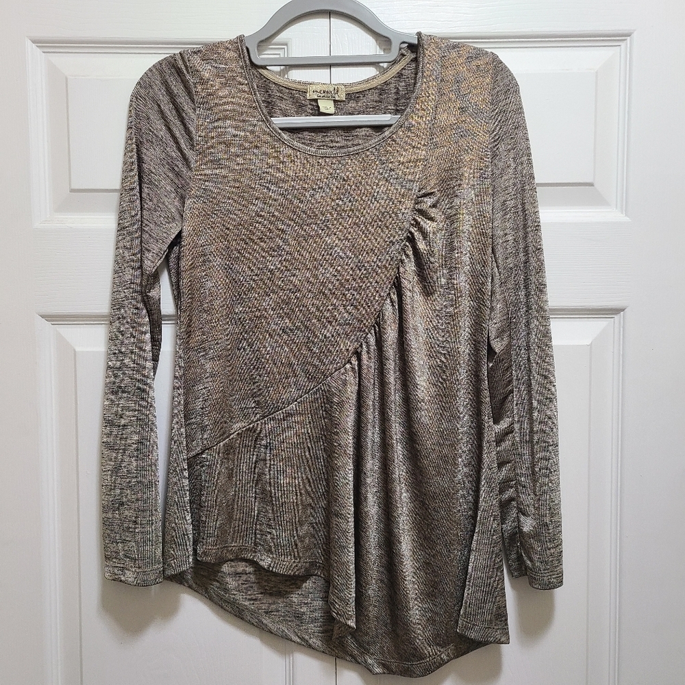 Semi‎ sheer shirt size small oneworld live and let live pretty business